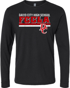 Unisex CVC Long Sleeve T-Shirt with 2025 FCCLA Logo