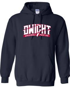 Unisex Heavy Blend™ Hooded Sweatshirt with Dwight Legion Laces Logo