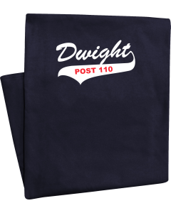 Pro-Weave® Sweatshirt Blanket with Dwight Post 110 Logo