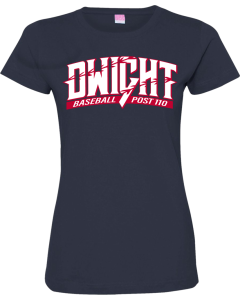 Women's Fine Jersey Tee with Dwight Legion Laces Logo