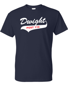Unisex DryBlend® T-Shirt with Dwight Post 110 Logo