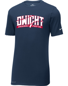 Dri-FIT Cotton/Poly Tee with Dwight Legion Laces Logo