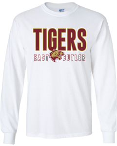 Ultra Cotton® Long Sleeve T-Shirt with Tigers Logo