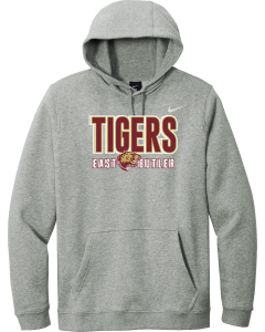 Club Fleece Pullover Hoodie with Tigers Logo
