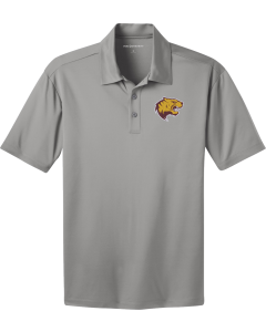 Silk Touch Performance Polo with Embroidered Tiger Head Logo