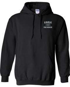 Heavy Blend™ Hooded Sweatshirt with Eagle Fire Flag Logo