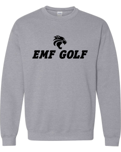 Heavy Blend™ Crewneck Sweatshirt with EMF Boys Golf Logo