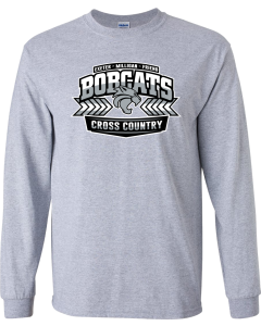 Unisex Ultra Cotton® Long Sleeve T-Shirt with 2026 Cross Country Logo