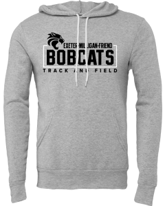 Unisex Sponge Fleece Hoodie Sweatshirt with 2026 Track Logo