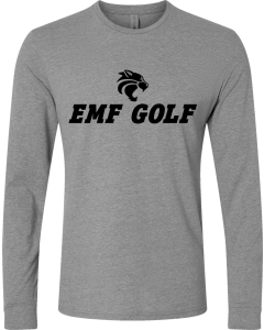 CVC Long Sleeve T-Shirt with EMF Boys Golf Logo