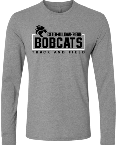 Unisex CVC Long Sleeve T-Shirt with 2026 Track Logo