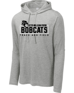 PosiCharge  Tri-Blend Wicking Long Sleeve Hoodie with 2026 Track Logo