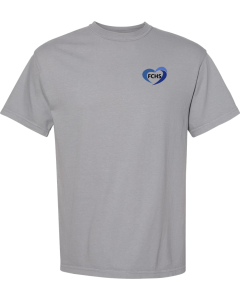 Garment-Dyed Heavyweight T-Shirt with FCHS Logo