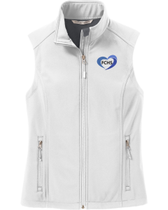 Ladies Core Soft Shell Vest with FCHS Embroidered Logo