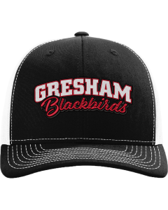 Snapback Trucker Cap with Gresham Hat Logo