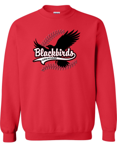 Heavy Blend™ Crewneck Sweatshirt with Wing Logo