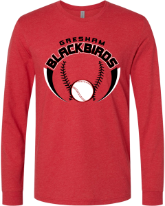 CVC Long Sleeve T-Shirt with Gresham Standard Logo