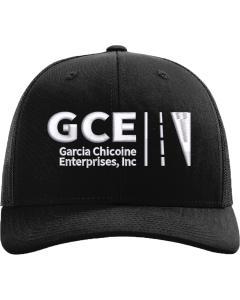 Snapback Trucker Cap with Embroidered GCE Hat Logo