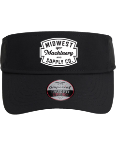 The Performance Phoenix Visor with Embroidered Midwest Machinery Hat Logo