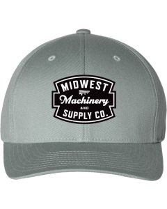 Cotton Blend Cap with Embroidered Midwest Machinery Hat Logo