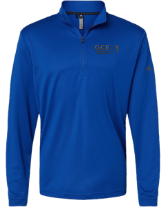 Men's Ultimate365 Lightweight Quarter-Zip Pullover with Embroidered GCE Logo