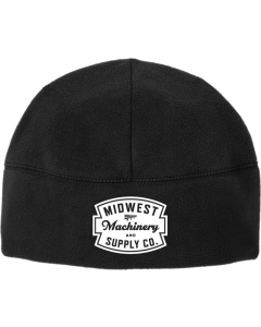Fleece Beanie with Embroidered Midwest Machinery Hat Logo
