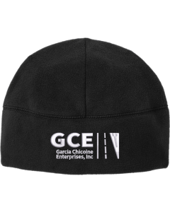 Fleece Beanie with Embroidered GCE Hat Logo