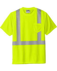 ANSI 107 Class 2 Mesh Tee with Midwest Machinery Safety Logo