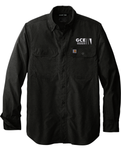 Force Solid Long Sleeve Shirt with Embroidered GCE Logo