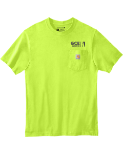 Workwear Pocket Short Sleeve T-Shirt with Embroidered GCE Logo