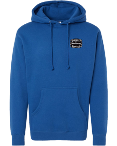 Unisex Heavyweight Hooded Sweatshirt with Midwest Machinery Logo