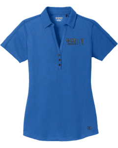 Women's Onyx Polo with Embroidered GCE Logo