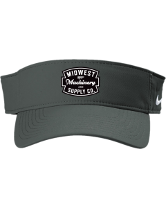 Dri-FIT Team Performance Visor with Embroidered Midwest Machinery Hat Logo