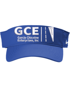 Dri-FIT Team Performance Visor with Embroidered GCE Hat Logo