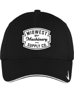 Dri-FIT Stretch Mesh Sandwich Bill Cap with Embroidered Midwest Machinery Hat Logo
