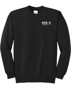 Essential Fleece Crewneck Sweatshirt with GCE Logo