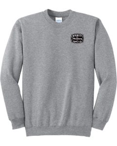 Essential Fleece Crewneck Sweatshirt with Midwest Machinery Logo