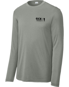 Long Sleeve PosiCharge Competitor Tee with GCE Logo