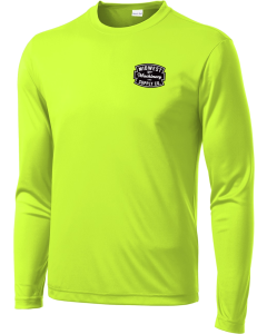 Long Sleeve PosiCharge Competitor Tee with Midwest Machinery Logo