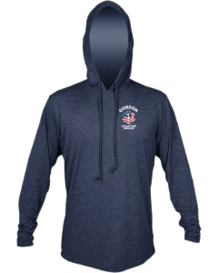 Men's Low Pro Tech Hooded Long Sleeve T-Shirt with GVRS Logo