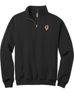 NuBlend 1/4-Zip Cadet Collar Sweatshirt with Garland Embroidered logo