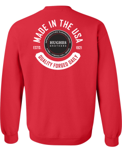 Heavy Blend™ Crewneck Sweatshirt with Made in the USA Quality Forged Logo