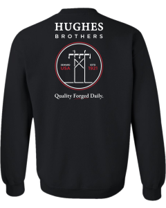 Heavy Blend™ Crewneck Sweatshirt with Hughes Brothers Logo
