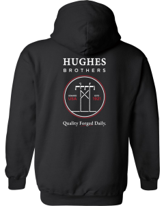 Heavy Blend™ Hooded Sweatshirt with Hughes Brothers Logo