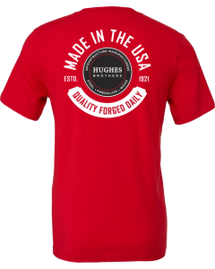 Jersey Tee with Made in the USA Quality Forged Logo