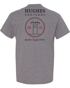 DryBlend® T-Shirt with Hughes Brothers Logo