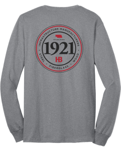 Tall Long Sleeve Core Blend Tee with 1921 Logo