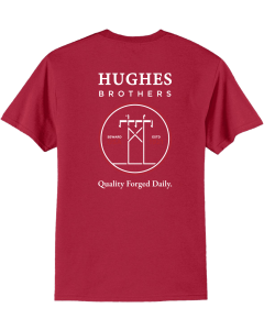 Tall Core Blend Tee with Hughes Brothers Logo