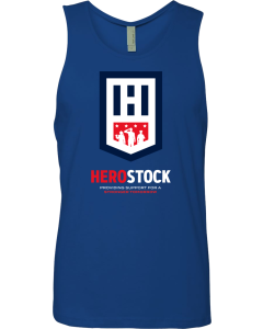 Cotton Muscle Tank with Herostock Full Front Print