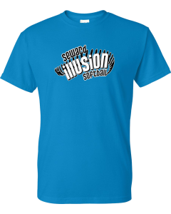 Unisex DryBlend® T-Shirt with Illusion Softball Logo